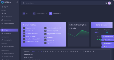 cta dashboard